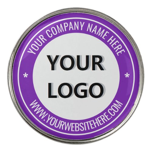 Custom Your Logo Text and Colors Golf Ball Marker