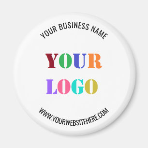 Custom Your Logo Text Business Promotional Magnet