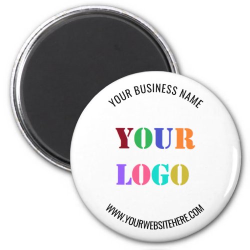 Custom Your Logo Text Business Promotional Magnet