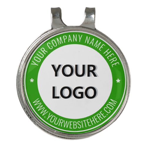 Custom Your Logo Text Golf Hat Clip Ball Markers