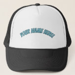 Custom “Your Name Here” Trucker Hat – Personalized