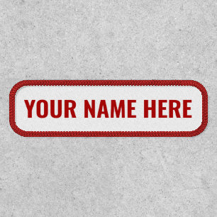 Custom Your Name Personalized Name Patch