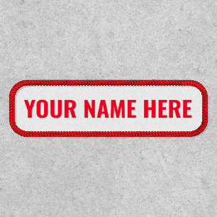 Custom Your Name Personalized Name Patch
