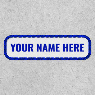 Custom Your Name Personalized Name Patch