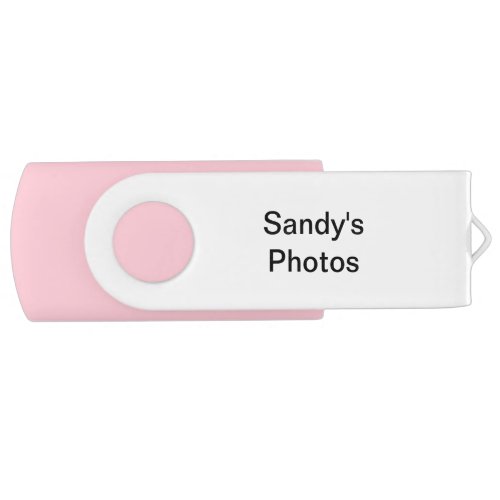 Custom Your Name Photos Message Add Color Artwork Flash Drive