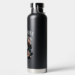 custom your own bootleg 90s rap tee photo here water bottle