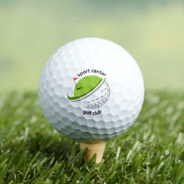 Custom Your Own Logo Branded Golf Balls  (Insitu Tee)