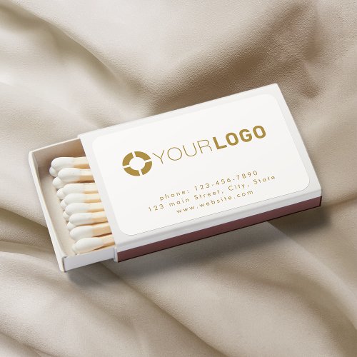Custom your own Logo branded promotional Matchboxes
