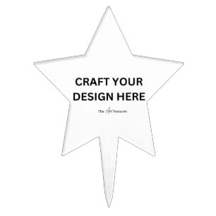 Custom Your Own Personalize Cake Topper