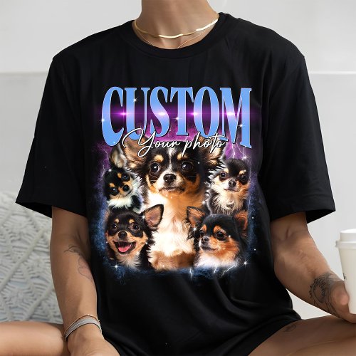 CUSTOM YOUR Own pet 90s bootleg vintage T_Shirt