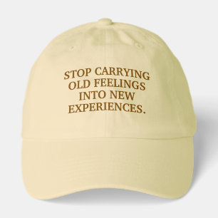 CUSTOM YOUR OWN QUOTES STYLISH MODERN MINIMAL  HAT