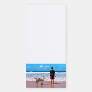 Custom Your Pet Photo Magnetic Notepad