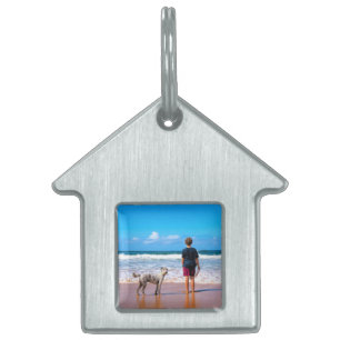 Custom Your Pets Photo Pet ID Tag