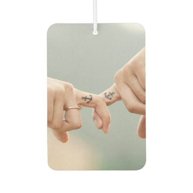 Custom Your Photo Air Freshener Personalized (Front)