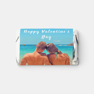 Custom Your Photo and Text - Happy Valentine's Day Hershey's Miniatures
