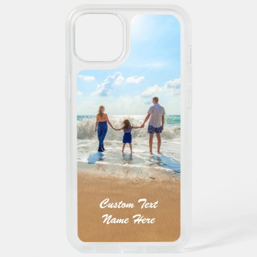 Custom Your Photo and Text iPhone Case