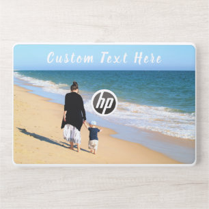 Custom Your Photo and Text Laptop Skin Gift