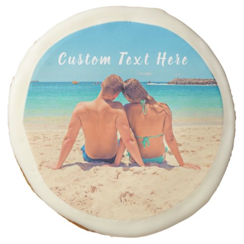 Custom Your Photo and Text Sugar Cookie Gift