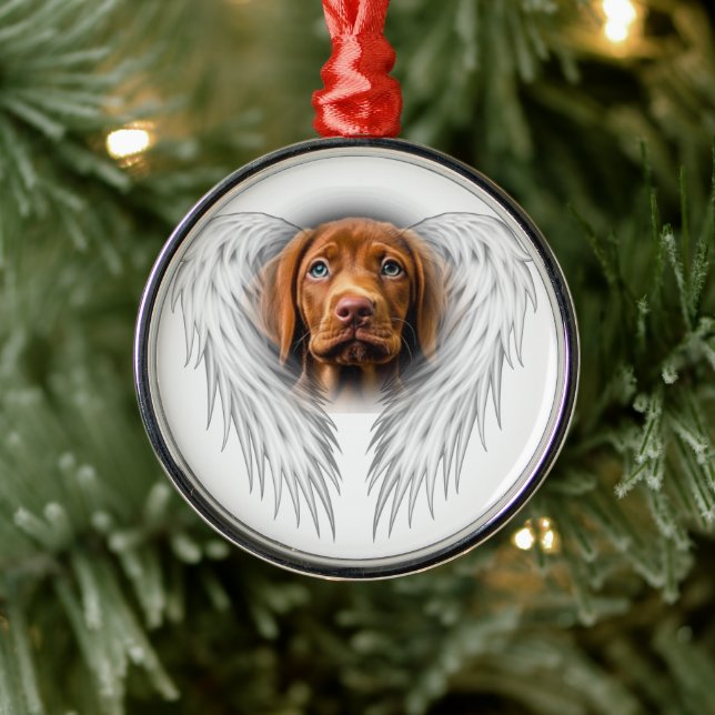 Custom Your Photo Angel Wings Ornament (Tree)