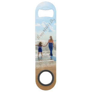 Custom Your Photo Bar Key Gift Happy Mother's Day
