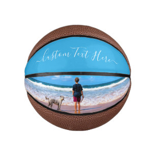 Custom Your Photo Basketball Personalized Text