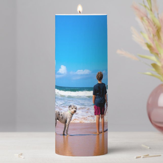 Custom Your Photo Candle Personalized (In Situ)