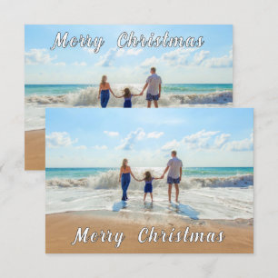 Custom Your Photo Christmas Card