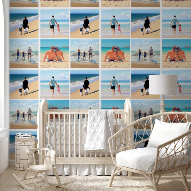 Custom Your Photo Collage Personalized Photos Wallpaper (Kids)