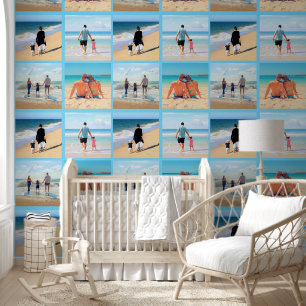 Custom Your Photo Collage Personalized Wallpaper