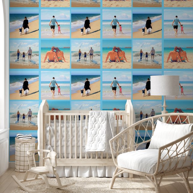 Custom Your Photo Collage Personalized Wallpaper (Kids)