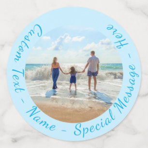 Custom Your Photo Confetti with Custom Text