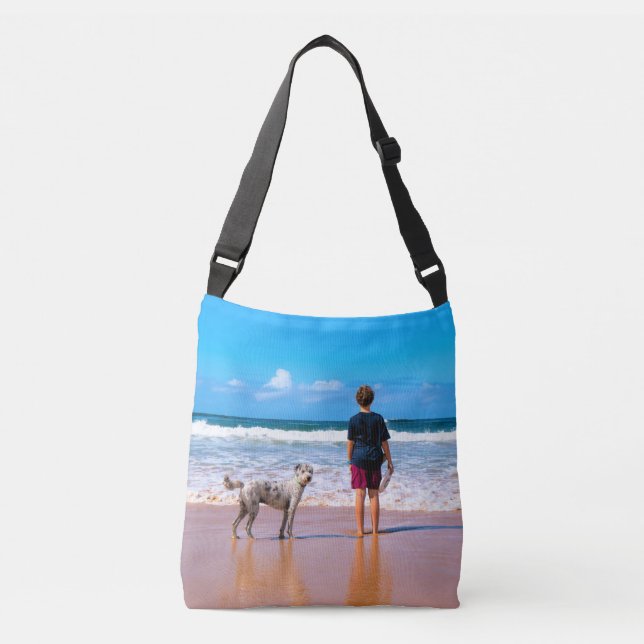 Custom Your Photo Crossbody Bag Personalized (Front)