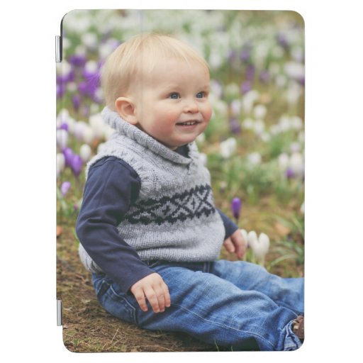 Custom Your Photo Cute Toddler Boy Add Picture iPad Air Cover