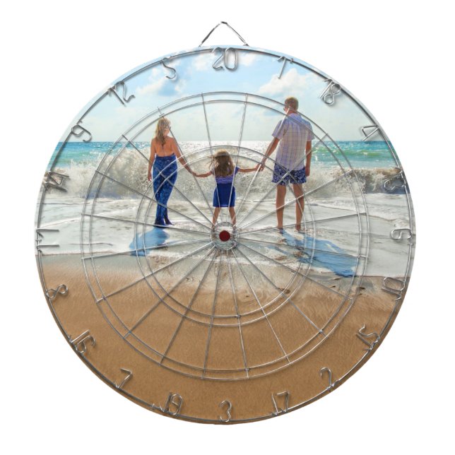Custom Your Photo Dart Board Personalized (Front)