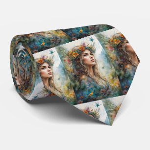 Custom Your Photo Family Neck Tie