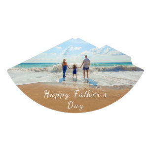 Custom Your Photo Father's Day Paper Party Hat