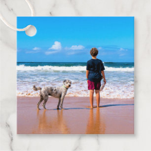 Custom Your Photo Gift Tags Personalized