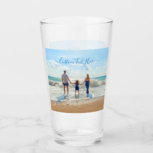 Custom Your Photo Glass with Personalized Text