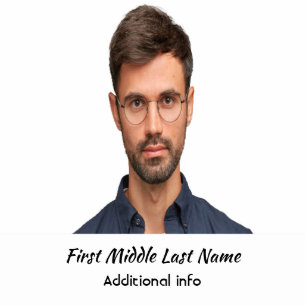 Custom Your Photo & Info Memorial Cutout