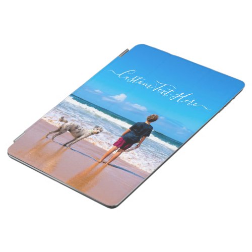 Custom Your Photo iPad Air Cover with Text