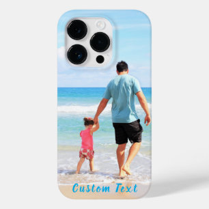Custom Your Photo iPhone Case Gift with Text