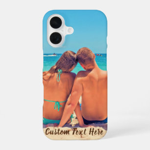 Custom Your Photo iPhone Case Personalized Text