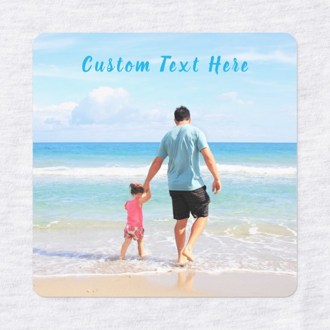 Custom Your Photo Labels with Text (Design 3)