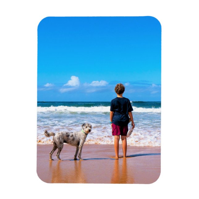 Custom Your Photo Magnet (Vertical)