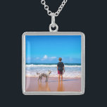 Custom Your Photo Necklace Gift<br><div class="desc">Custom Photo Necklace - Make Your Own Design - Personalized Family / Friends / Pets or Personal Necklaces / Gift - Add Your Photo / Text / Name - Resize and move or remove and add elements / text with customization tool ! You can transfer this design to more than...</div>
