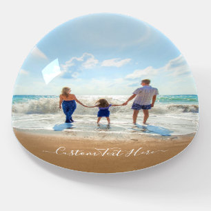 Custom Your Photo Paperweight with Text