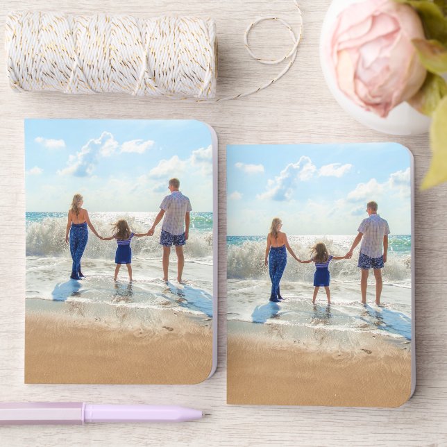 Custom Your Photo Personalized Foil Vow Books (Wedding)