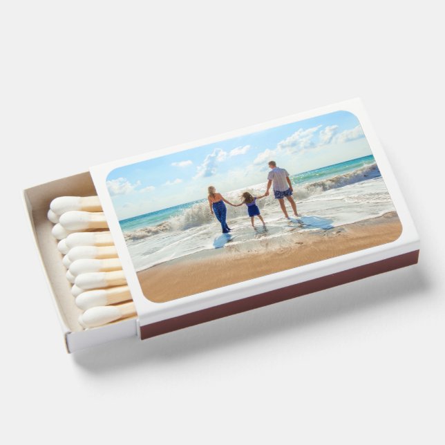 Custom Your Photo Personalized Matchboxes (Front Open)