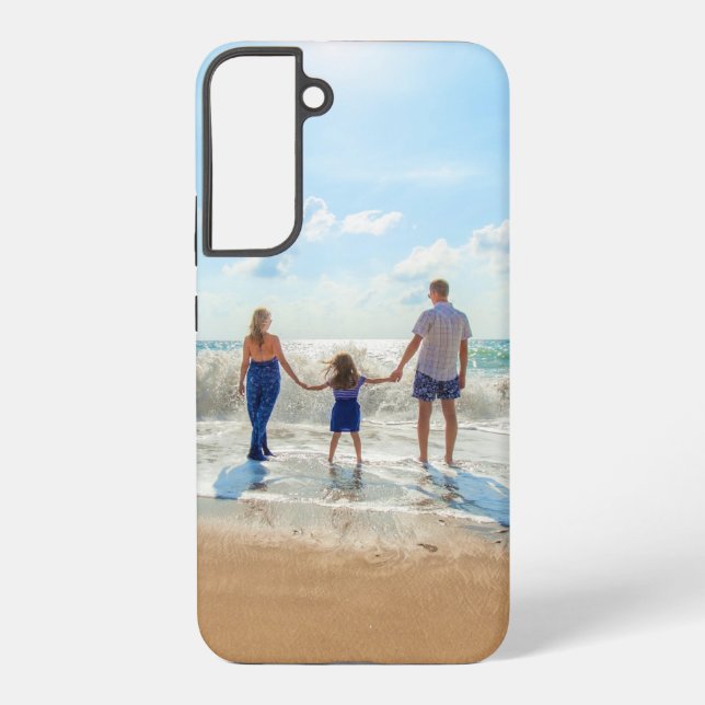 Custom Your Photo Personalized Samsung Galaxy Case (Back)