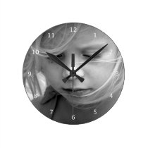 Custom your photo personalized wall clock, gift round clock Custom your photo personalized wall clock, gift round clock